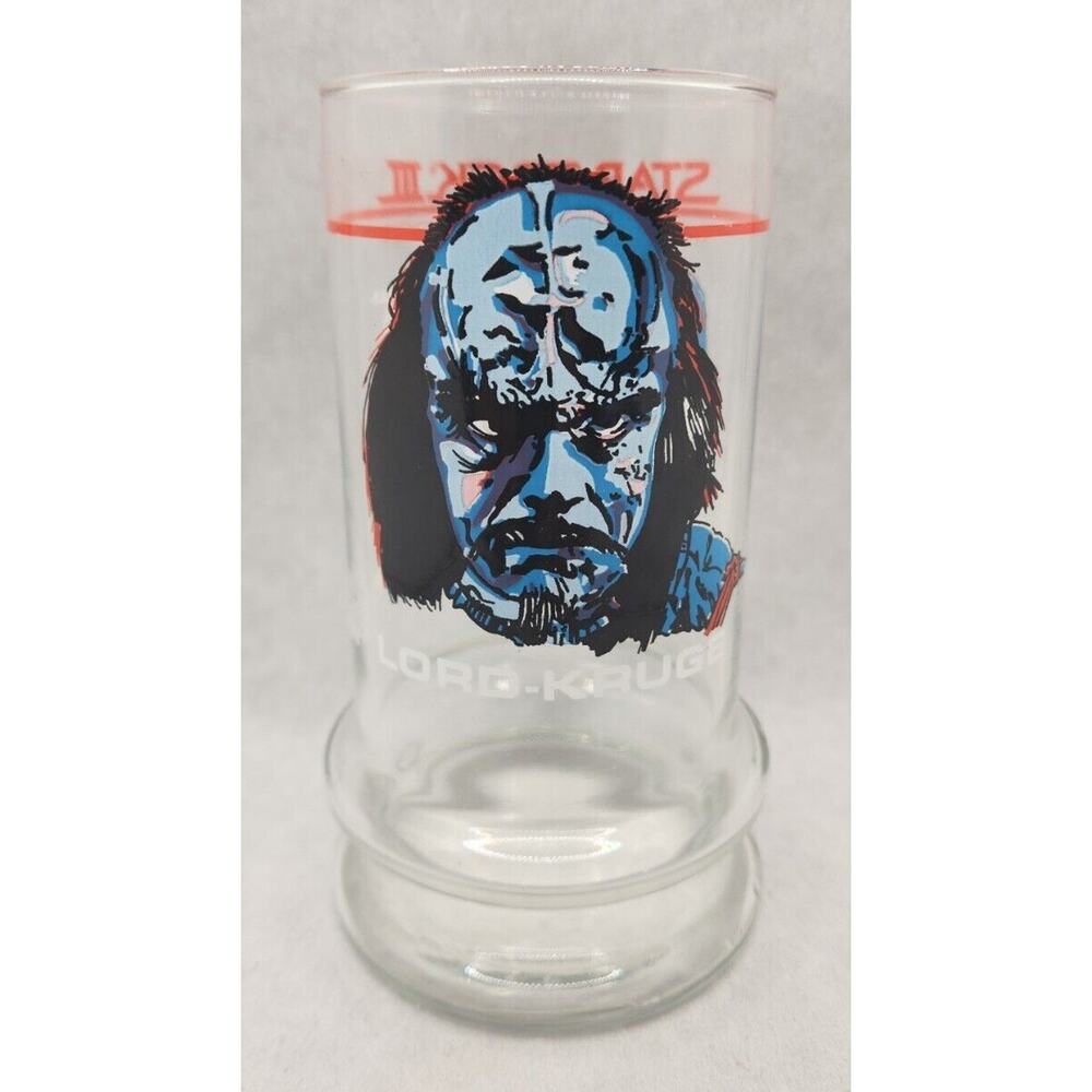 1984 Star Trek 3 “The Search For Spock” Taco Bell Lord-Kruge Glass U301